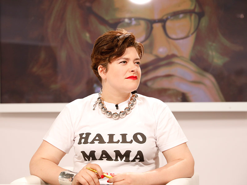 © ORF/Johannes Puch Jury Lesung Edelbauer Nora Gomringer