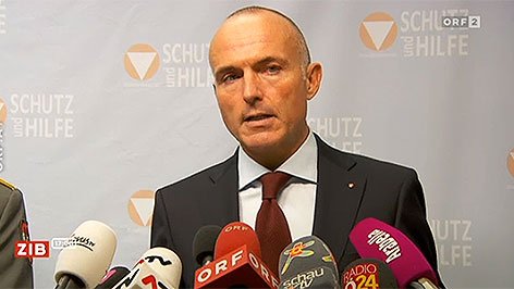 © ORF Verteidigungsminister Gerald Klug (SPÖ)