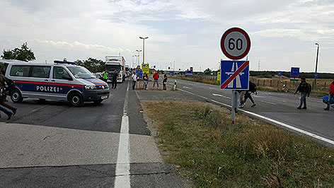 © ORF A4-Sperre