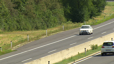 © ORF Pannenbucht, in der der Kühl-Lkw mit den 71 toten Flüchtlingen vor einem Jahr entdeckt wurde