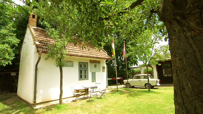 Grenzstation im Dorfmuseum Mönchhof