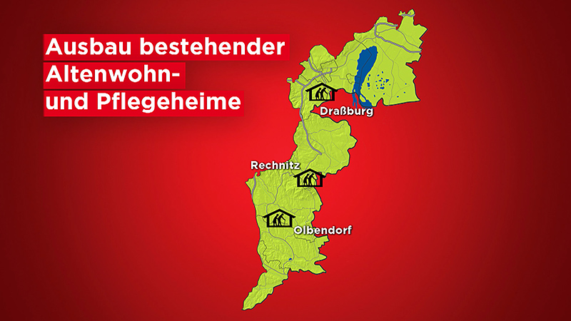 Details zum Pflegeplan, neue Pflegeheime