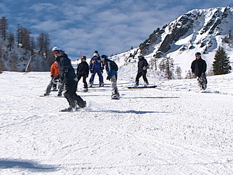 © ORF Wintertourismus, ski, snowboard