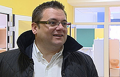© ORF Jon R. Dogde, Manager aus England