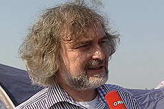 GDK Grünes Protestlager. Frank Frey, Landesobmann Grüne
