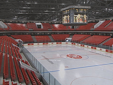 © ORF Animation Heidi-Horten-Arena Eishalle Klagenfurt innen