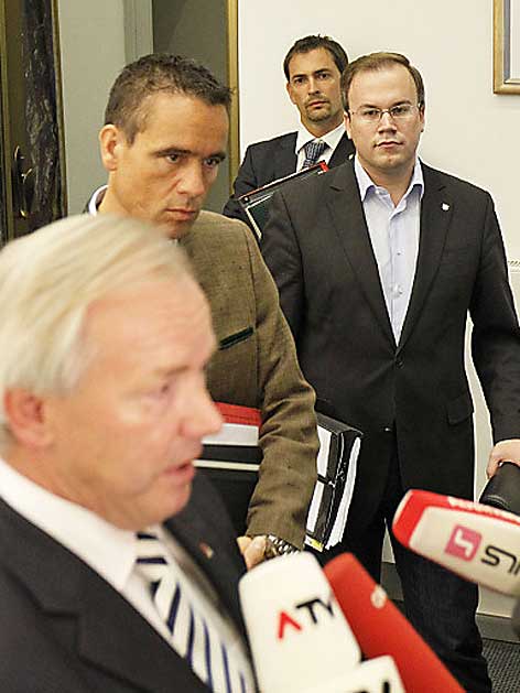 © APA/Gert Eggenberger Dörfler, Scheuch, Ragger, Dobernig