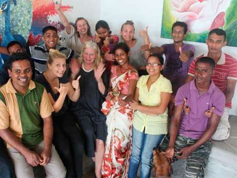 Anja Kainz Childrens Hope Team Sri Lanka