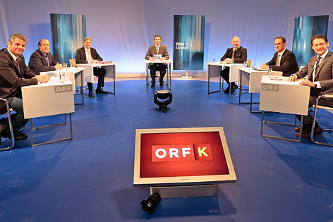 © APA/Gert Eggenberger Wahldiskussion Elefantenrunde
