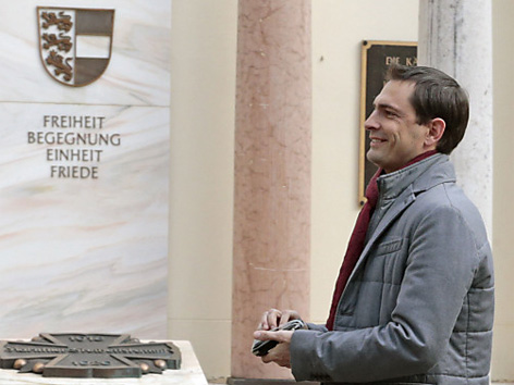 © APA/Gert Eggenberger Christian Ragger vor Beginn der Parteivorstandssitzung
