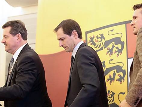 © APA/Gert Eggenberger Christian Ragger, Josef Lobnig, Gernot Darmann