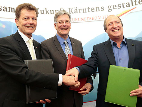© APA/Gert Eggenberger Wolfgang Waldner Peter Kaiser Rolf Holub