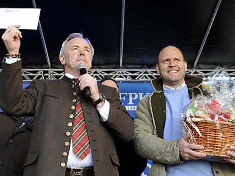© APA/Herbert Neubauer Landeshauptmann Gerhard Dörfler und Kurt Scheuch