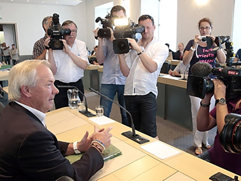 © APA/Gert Eggenberger Untersuchungsausschuss im Kärntner Landtag zum Seenverkauf