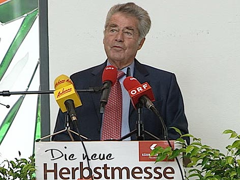 © ORF Herbstmesse Eröffnung Fischer