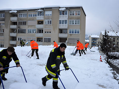 © Feuerwehr Spittal/Drau Schneechaos Spittal