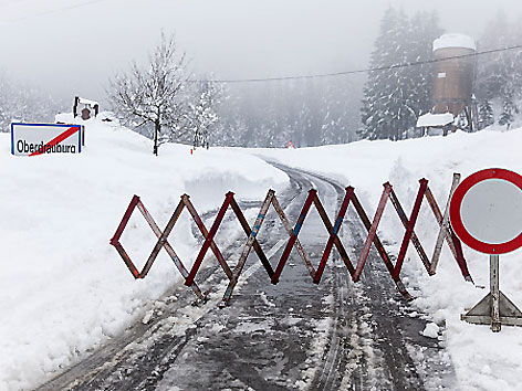 © APA/Groder Schneechaos Zusammenfassung Samstag teils Entspannung