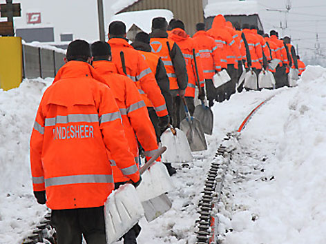 © BUNDESHEER/PUSCA Schneechaos Zusammenfassung Samstag teils Entspannung