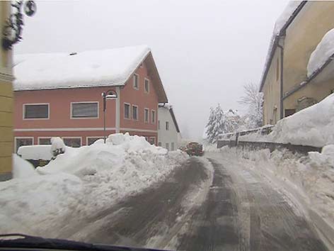 © ORF Bad Bleiberg Schnee