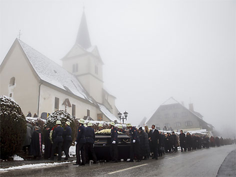 © APA/Erwin Scheriau Begräbnis Schell