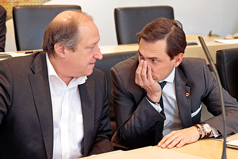 © APA/Eggenberger Sonderlandtag Hypo Landeshaftungen gefakte Zahlen Ragger Holub