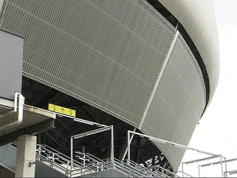 © ORF Neuerungen im Stadion, Bewährungsprobe gegen Uruguay