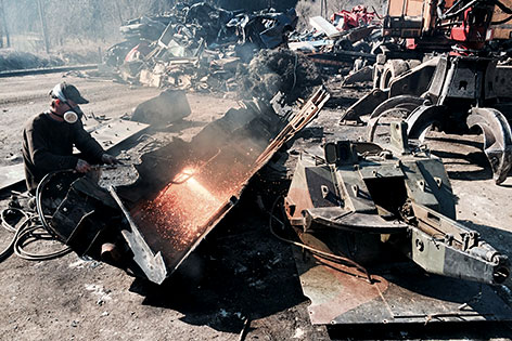 Panzer Bundesheer Verschrottung Kuttin