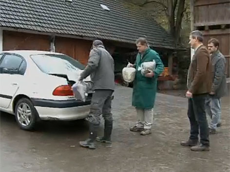 © ORF Futtermittel HCB Skandal Austausch Anlieferung