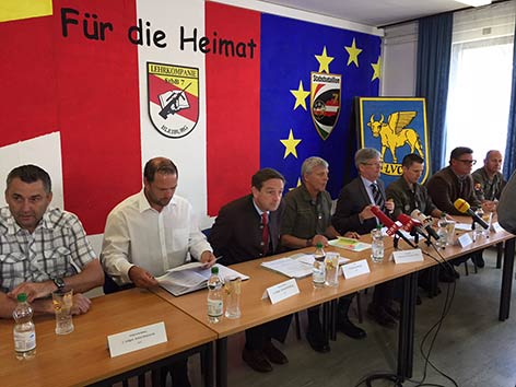 © ORF/Christof Glantschnig Bleiburg PK Goiginger Kaserne