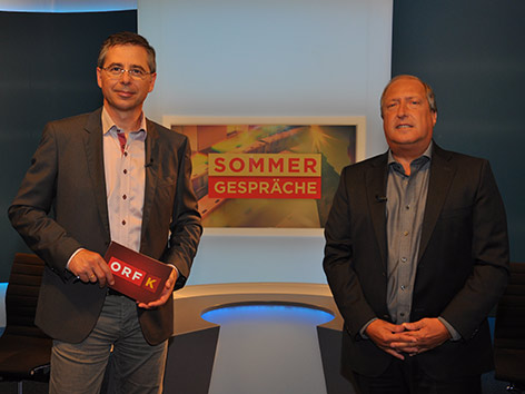 CR Bernhard Bieche mit LR Rolf Holub