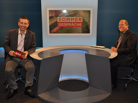 CR Bernhard Bieche mit LR Rolf Holub