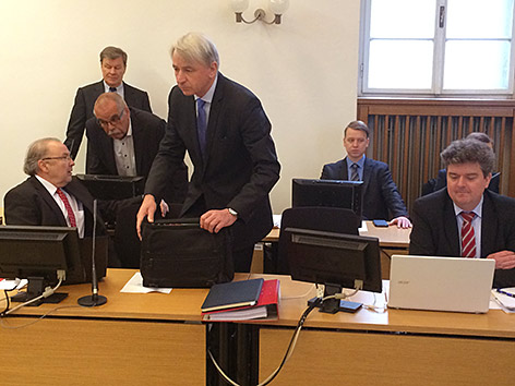 © ORF/Radler Hypo Prozess Skiper Kroatien Start Kulterer Striedinger