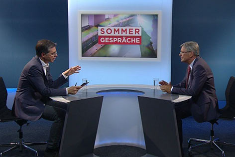 © ORF Sommergespräch Bieche Kaiser