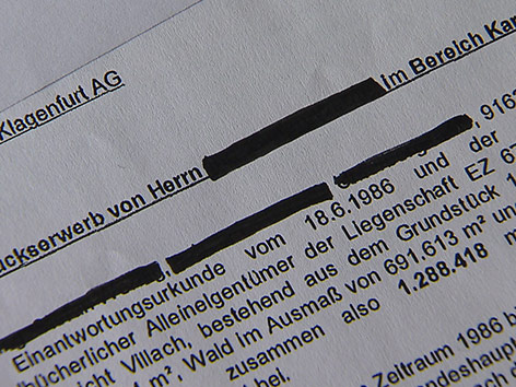 Grundstückskauf Karawanken