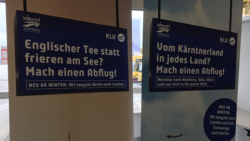 © ORF/Hofmeister EasyJet London Flüge Klagenfurt