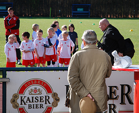 © Gerald Lehner Marco Feingold auf dem Fußballplatz