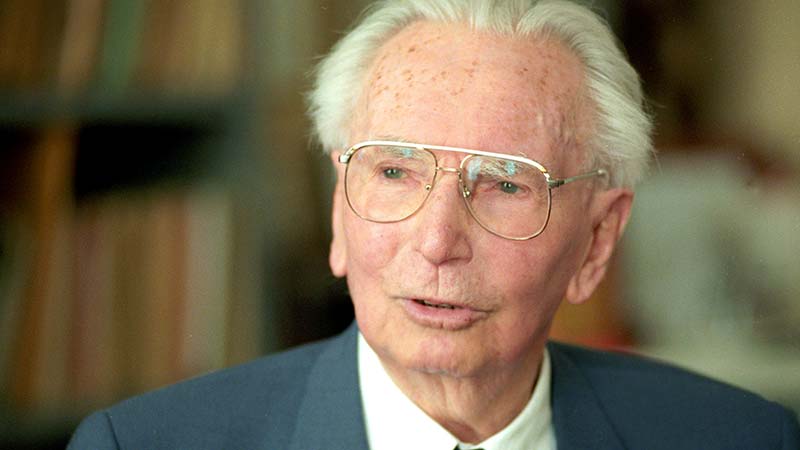 © APA/Robert Jaeger Viktor Frankl 1997