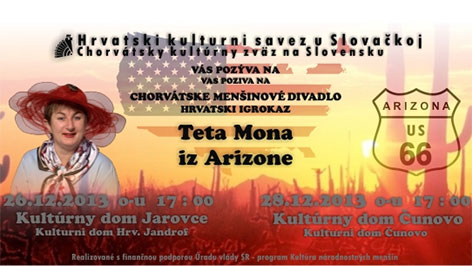 Kazališće Jandrof Čunovo plakat