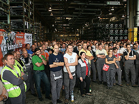 © APA/Pro-Ge Betriebsversammlung im Opel-Werk Aspern