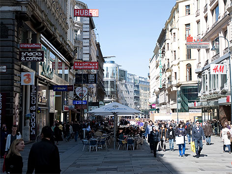 © ORF.at/Julia Hammerle Fußgängerzone Kärntner Straße