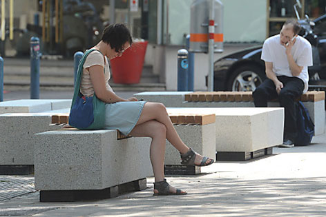 © APA/Fohringer Sitzbänke auf der Mariahilfer Straße