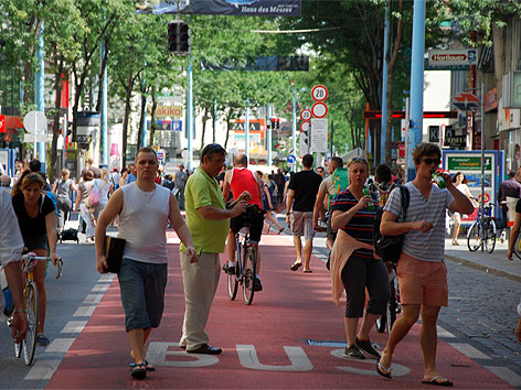 Fußgängerzone Mariahilfer Straße