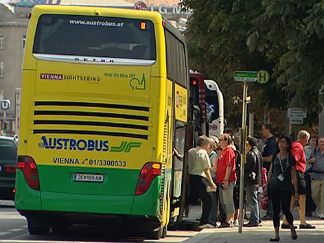 Hop-On-Hop-Off-Bus in Wien