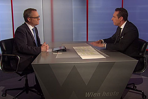 © ORF Heinz-Christian Strache