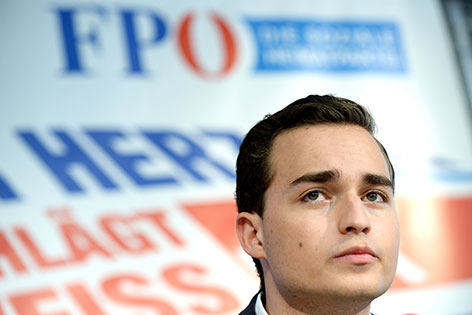 © APA/Roland Schlager Maximilian Krauss, Heinz-Christian Strache