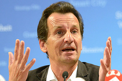 © APA/Helmut Fohringer Christian Oxonitsch bei Pressekonferenz zum Song Contest 2015