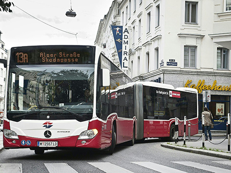 © APA/WIENER LINIEN/THOMAS JANTZEN Gelenksbus