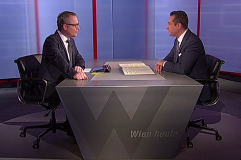 © ORF Strache