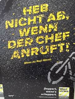 © ORF "Deppert wenns scheppert"-Kampagne