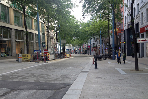 © ORF/Kickinger Bauarbeiten auf Mariahilfer Straße